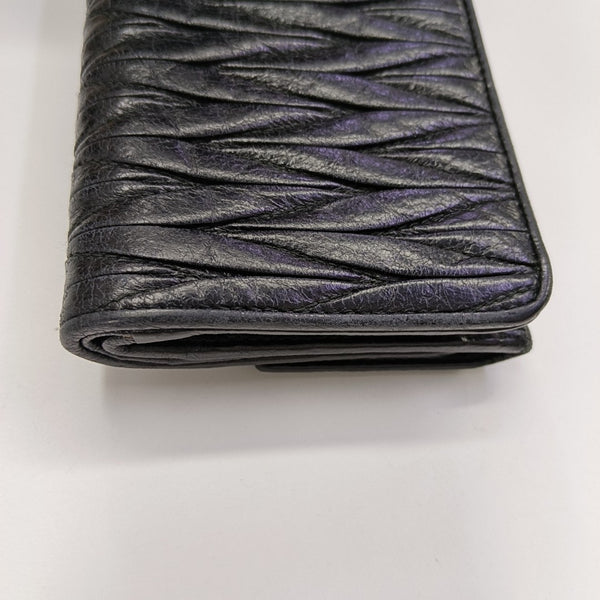 Lambskin Wallet Black