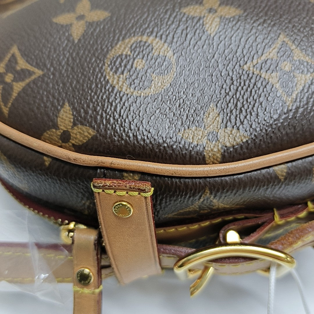 BOITE CHAPEAU MM Monogram Coated Canvas Brown