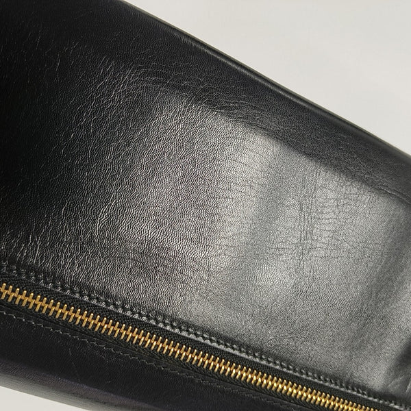 Leather Clutch Black