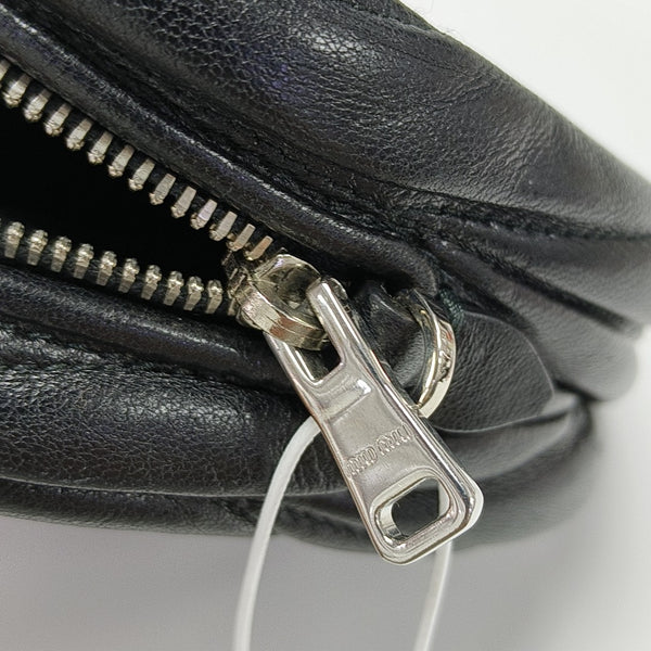 Matelassé Quilted Lambskin Black