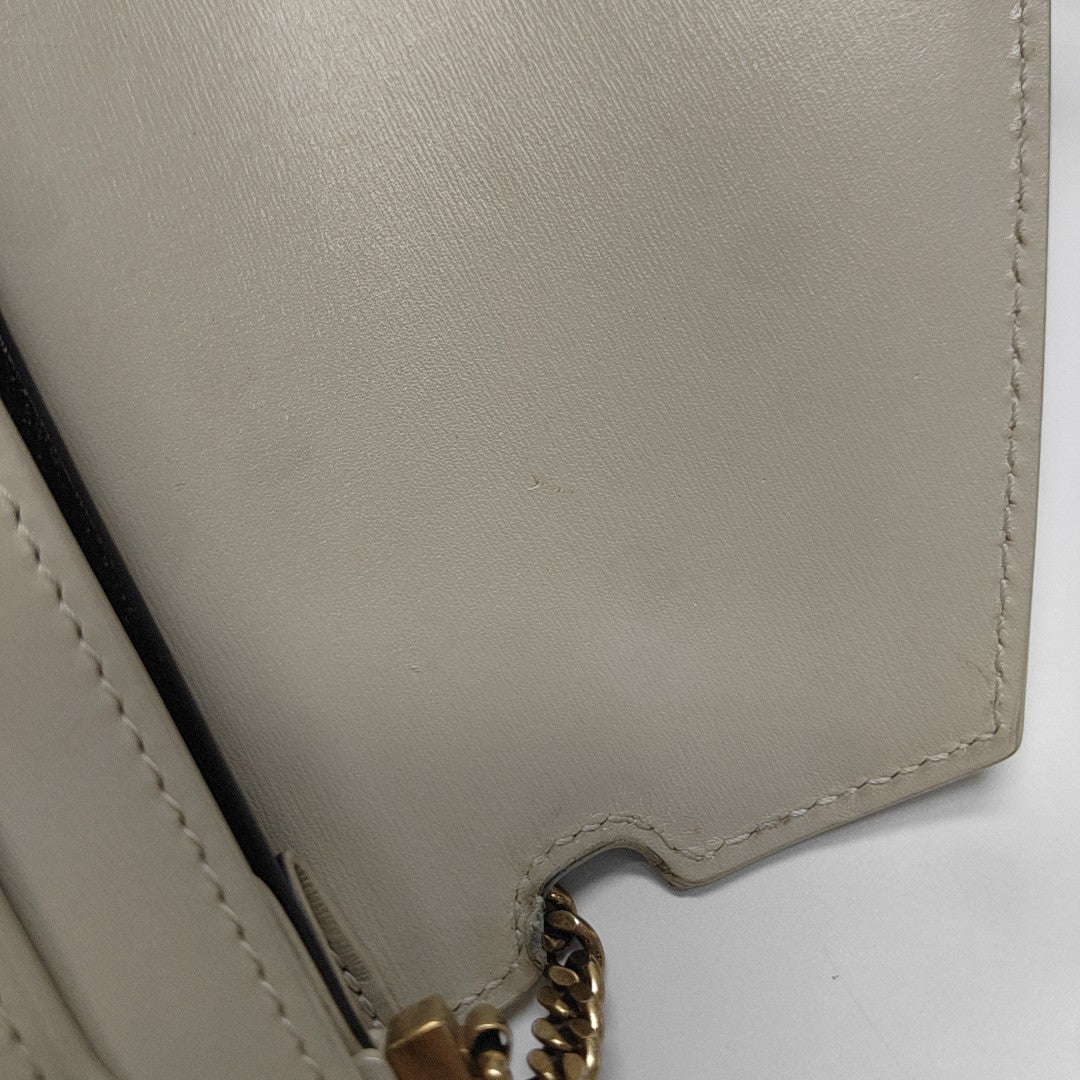 CASSANDRA Quilted Calfskin Gray