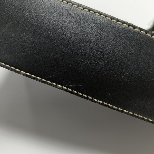 Quilted Calfskin Top Handle Bag Black