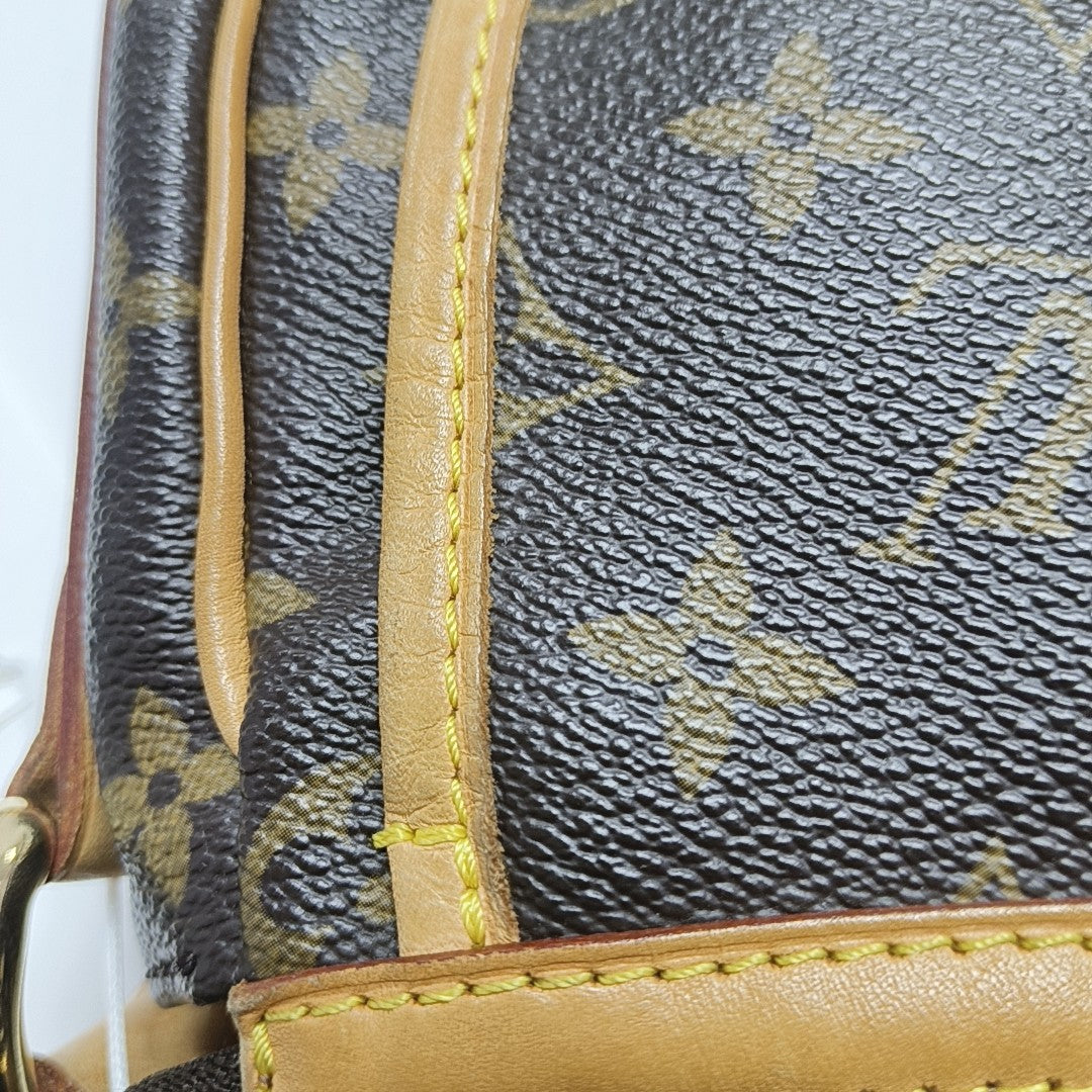TULUM PM Monogram Coated Canvas Brown