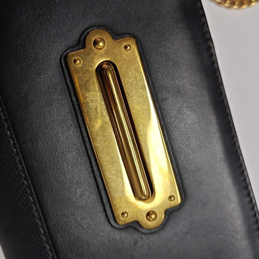 Cahier Saffiano Calfskin Black