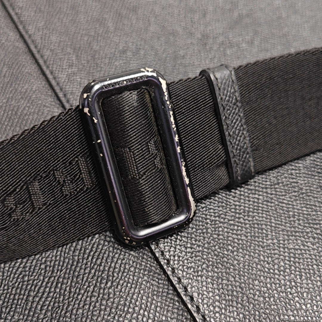 Calfskin Crossbody Bag Black