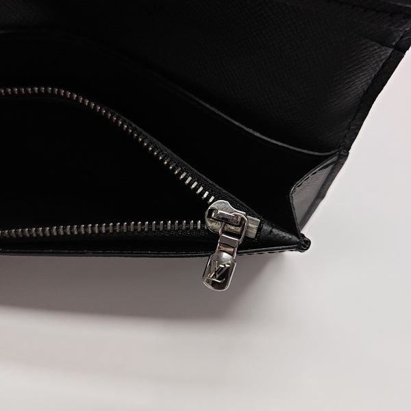 BRAZZA Monogram Coated Canvas Black Wallet