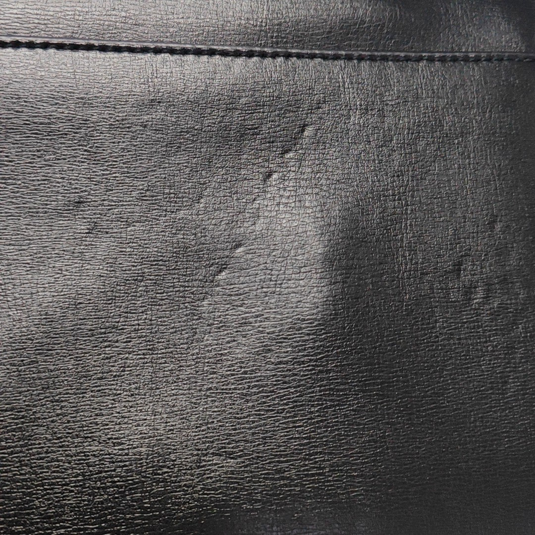 SUNSET Medium Calfskin Black