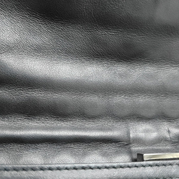 Calfskin Clutch Black