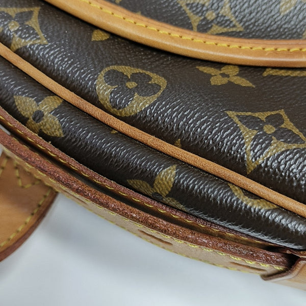 TULUM GM Monogram Coated Canvas Brown