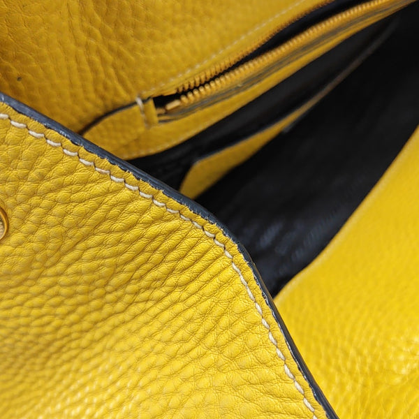 Double Calfskin Yellow