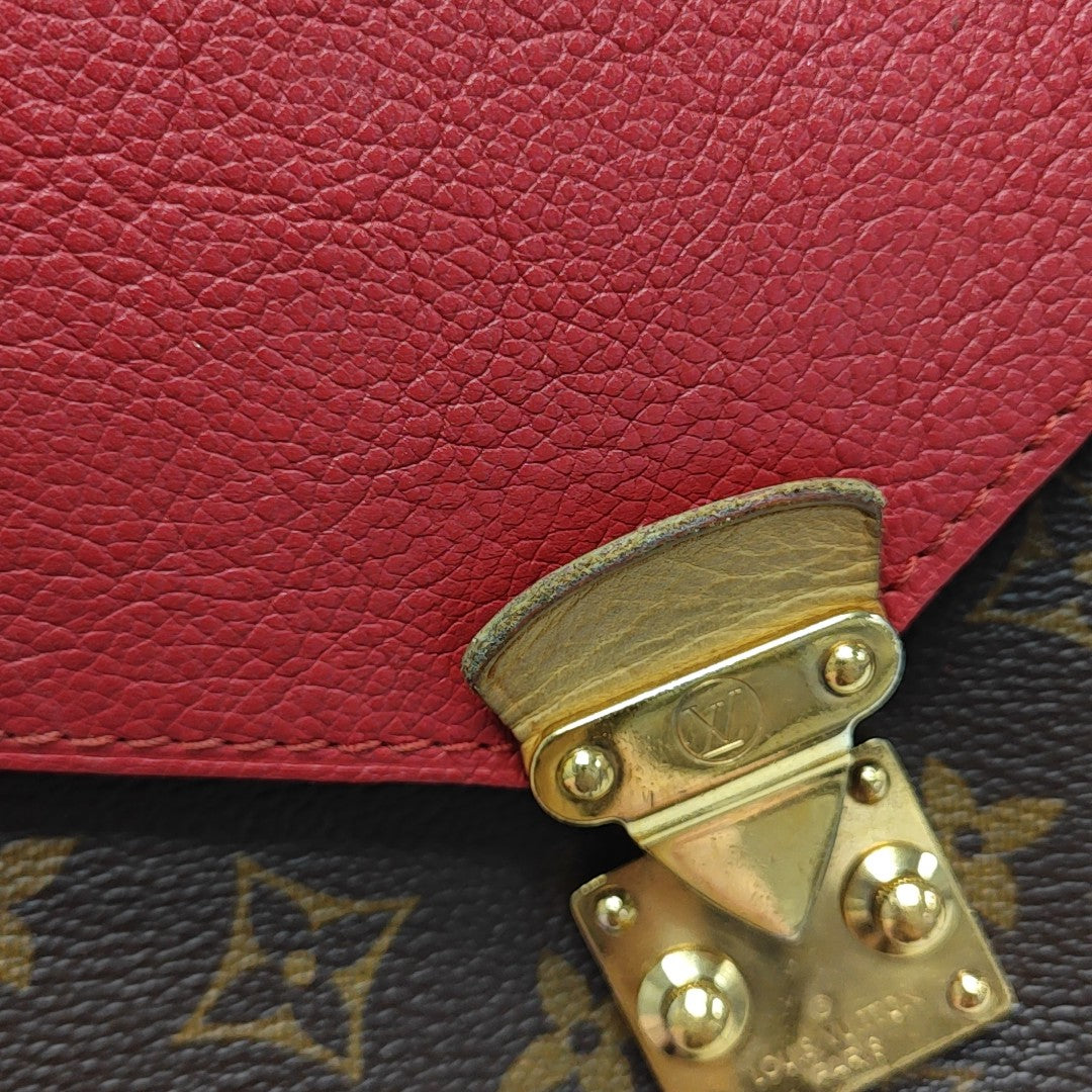 PALLAS BB Monogram Coated Canvas Brown