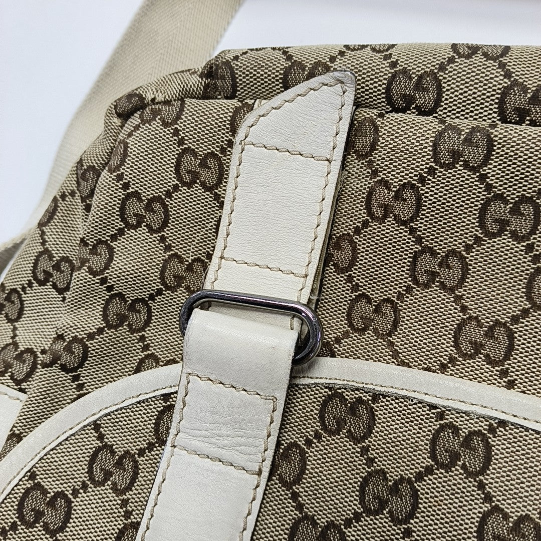 Monogram Canvas Shoulder Bag Black
