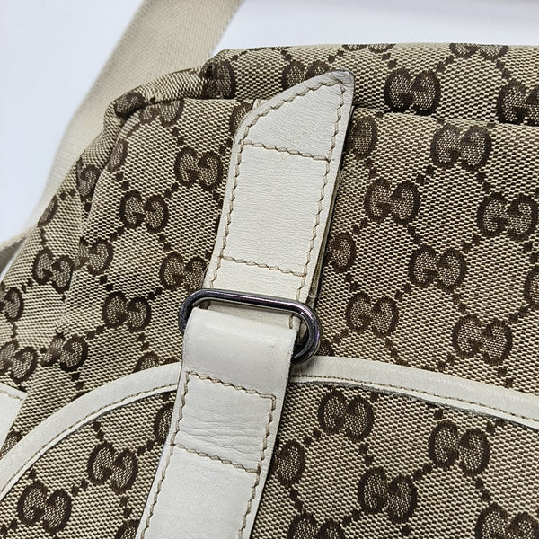 Monogram Canvas Shoulder Bag Black