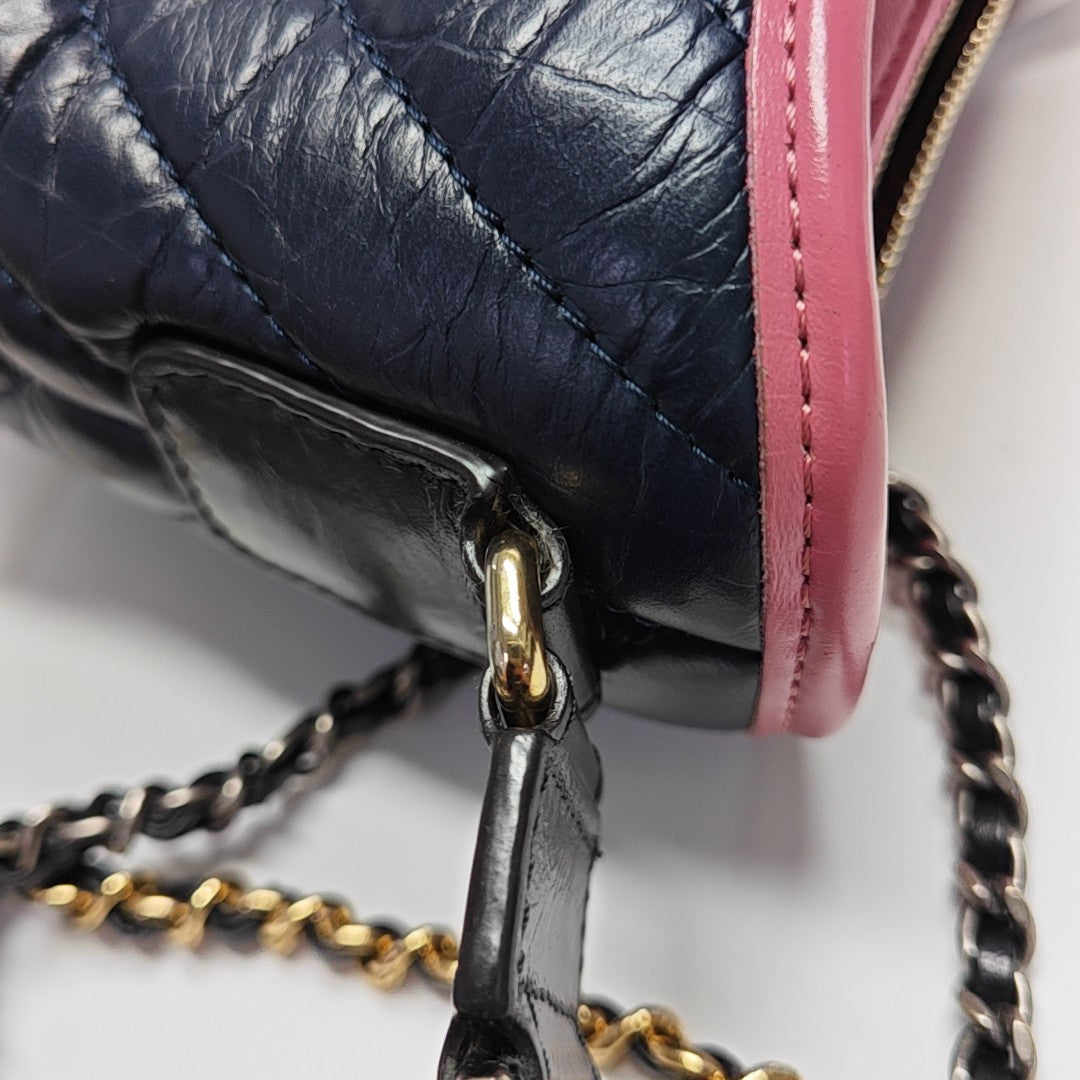 GABRIELLE Small Quilted Calfskin Multicolor