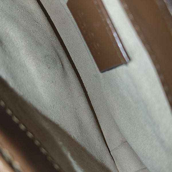 GG Marmont Mini Quilted Calfskin Brown