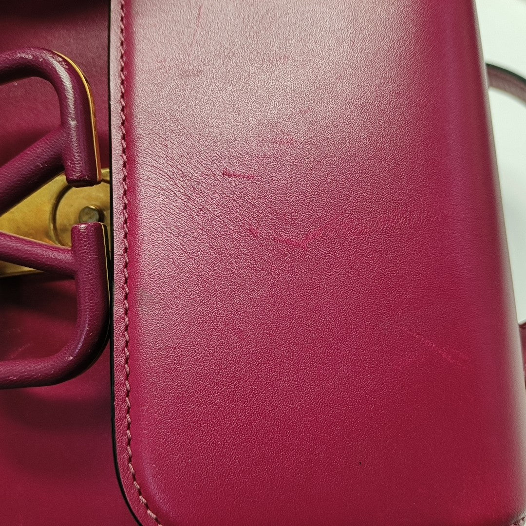 Vsling Small Calfskin Red