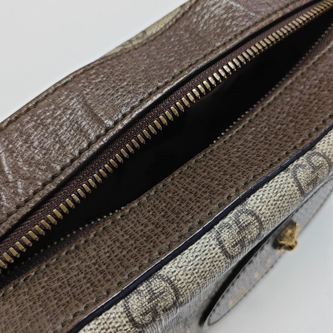 Neo Vintage Monogram Coated Canvas Beige