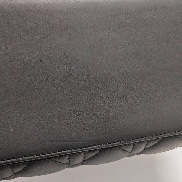 Lady Dior Medium Cannage Calfskin Black
