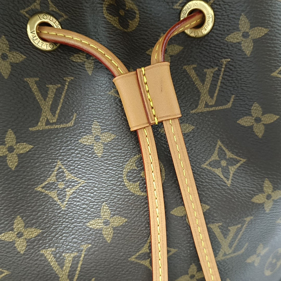 TRIO Monogram Coated Canvas Brown