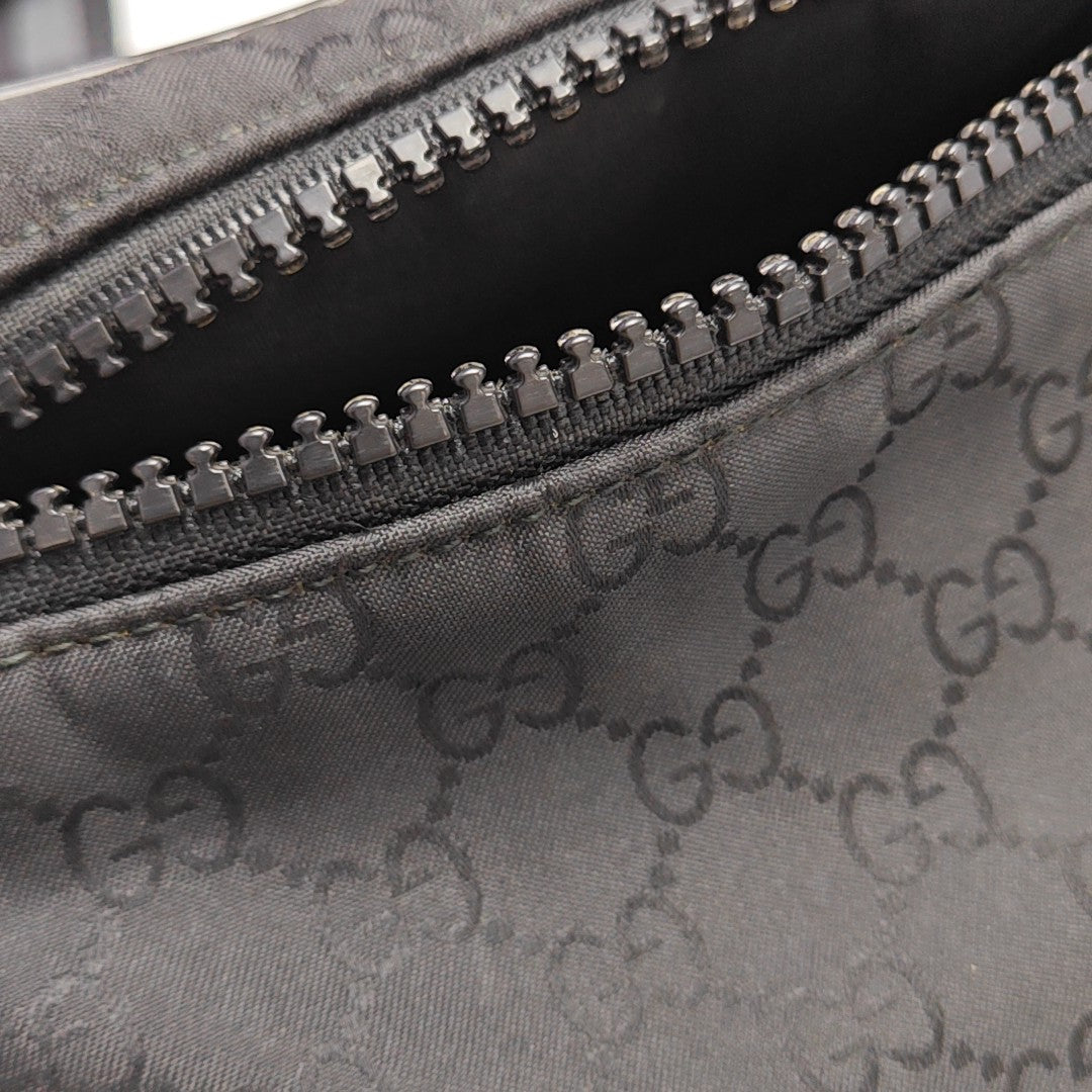 GG Imprime Monogram Canvas Black