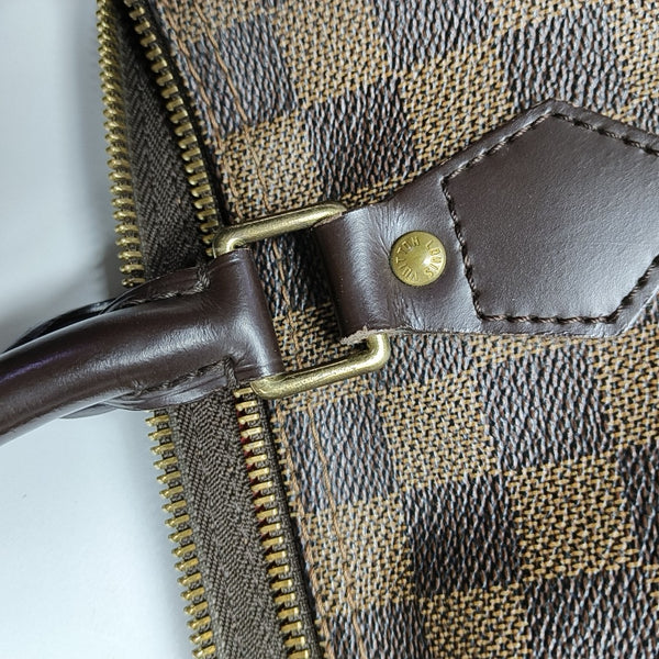 Speedy 30 Lona Damier Ebene Marrón