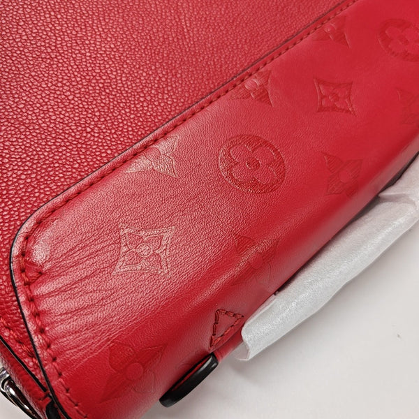 VERY Monogram Calfskin Red