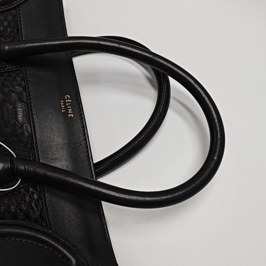 LUGGAGE Mini Python Black