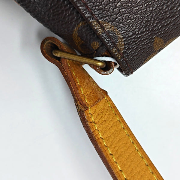 MUSETTE TANGO Monogram Coated Canvas Brown