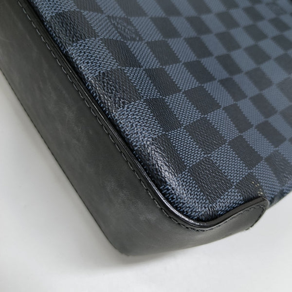 GREENWICH Damier Coated Canvas Blue