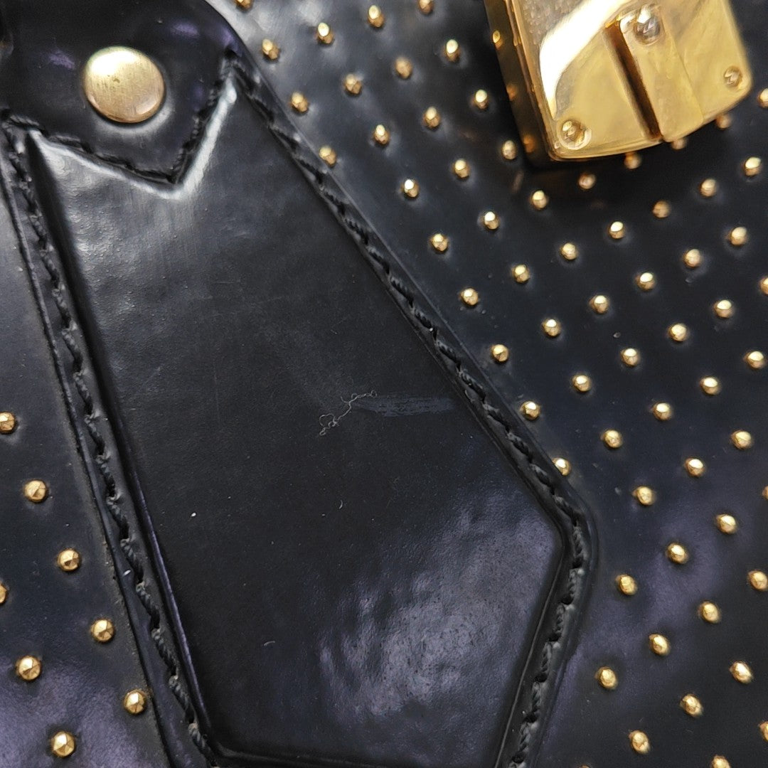 Calfskin Shoulder Bag Black