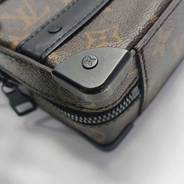 SOFT TRUNK Monogram Coated Canvas Brown