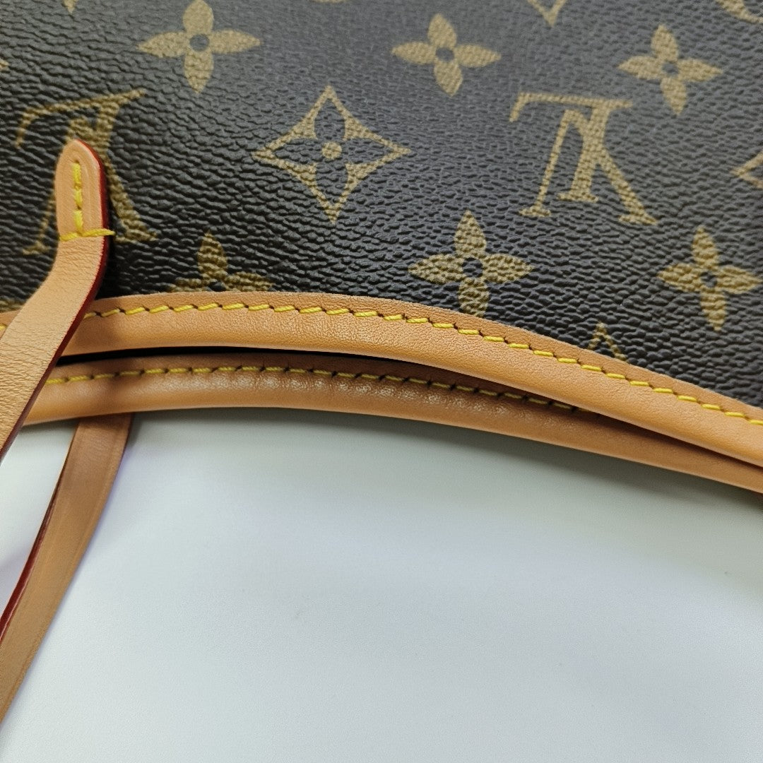 CARRYALL MM Monogram Coated Canvas Brown