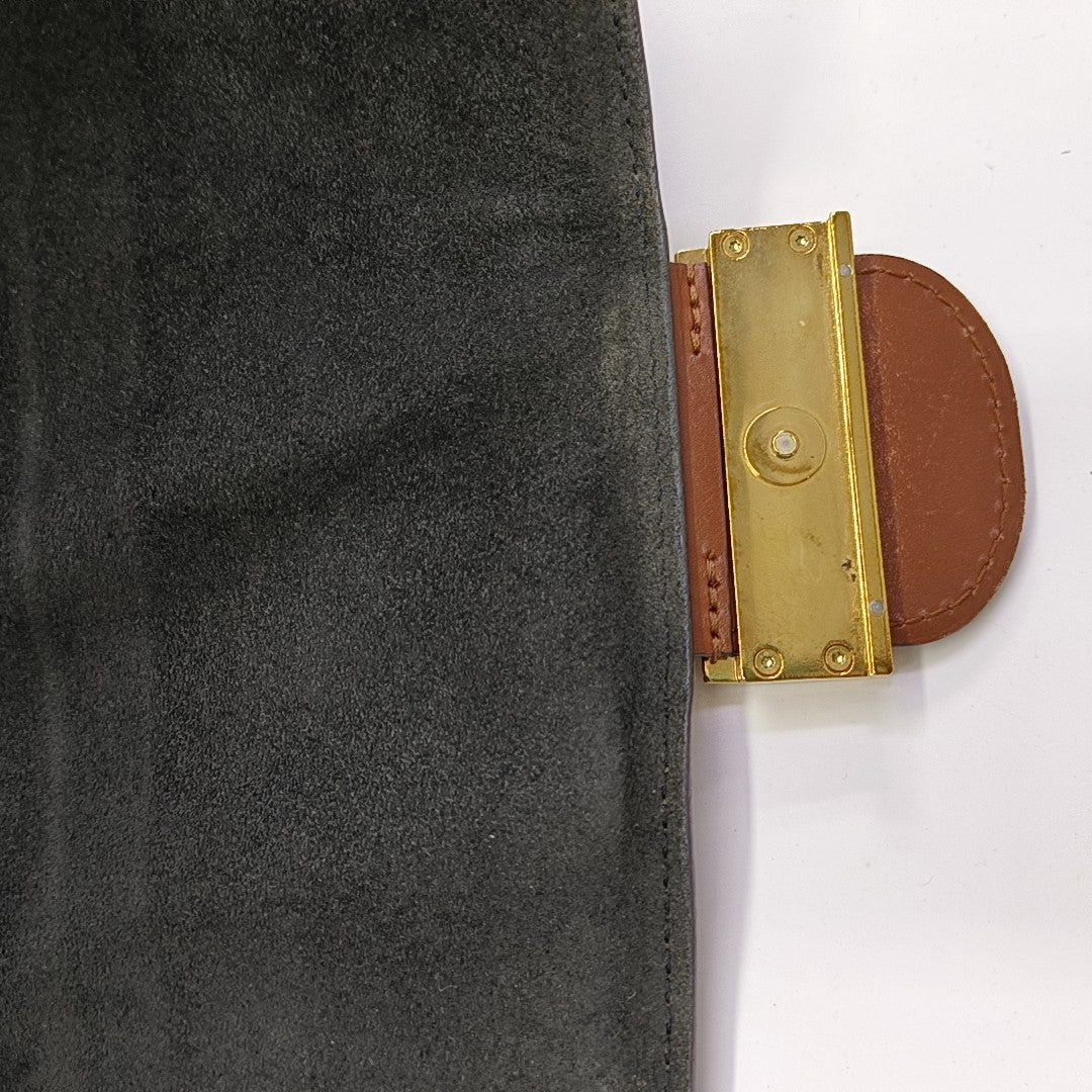 DAUPHINE MM Monogram Coated Canvas Brown