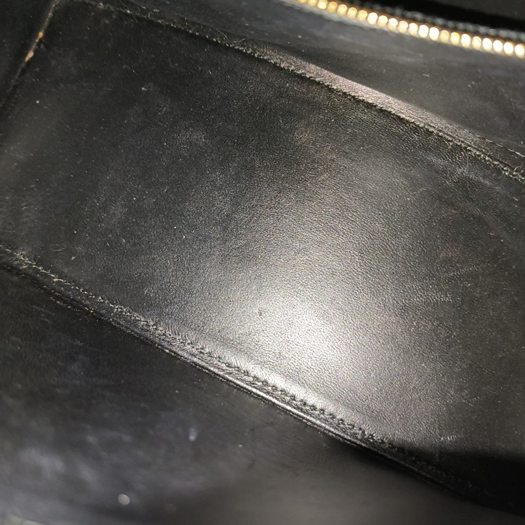 Hourglass S Calfskin Black