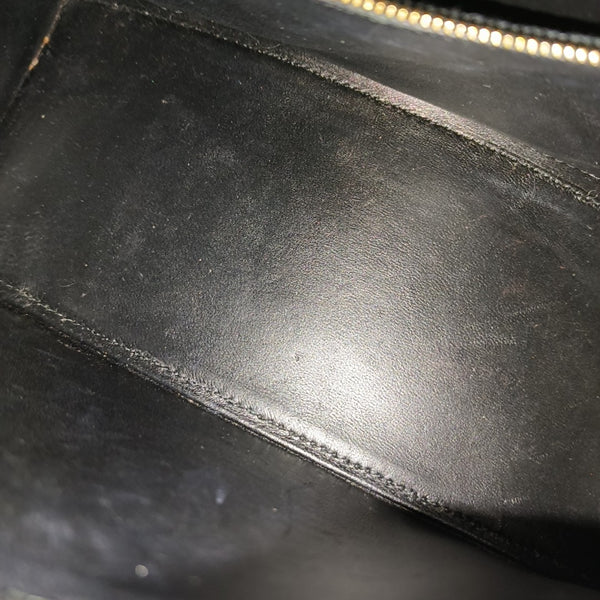 Hourglass S Calfskin Black