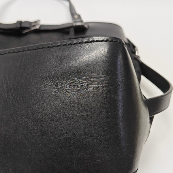 Monogram Canvas Tote Bag Black