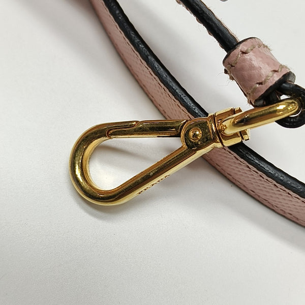 Double Large Saffiano Calfskin Pink