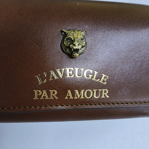 Animalier Large Calfskin Brown