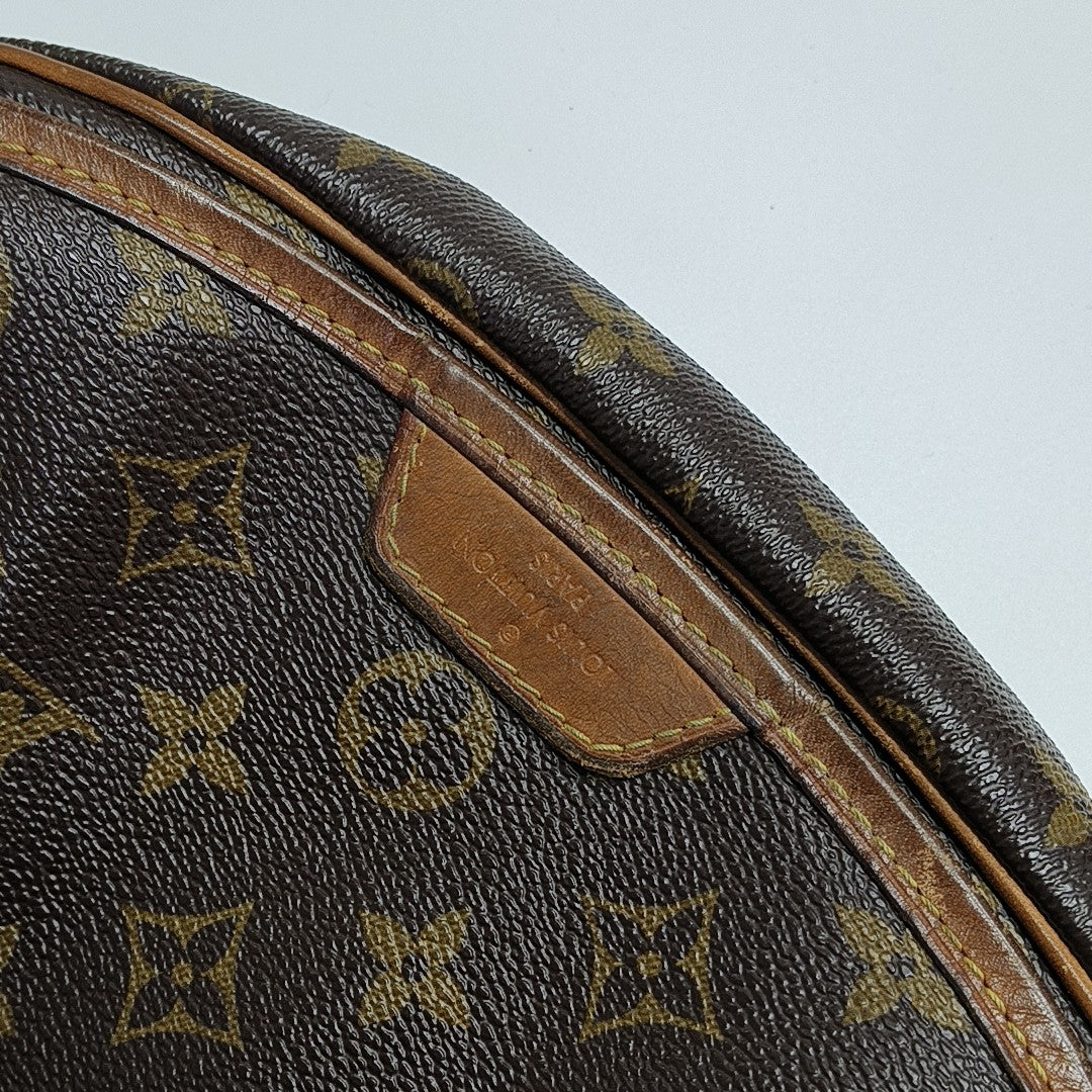 MENILMONTANT PM Monogram Coated Canvas Brown