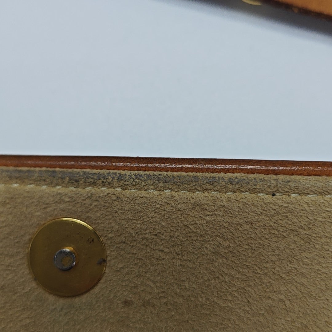 FLORENTINE Monogram Coated Canvas Brown