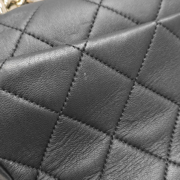 Quilted Lambskin Black