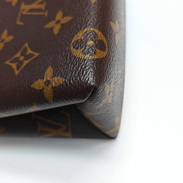 LOCKY BB Monogram Coated Canvas Brown