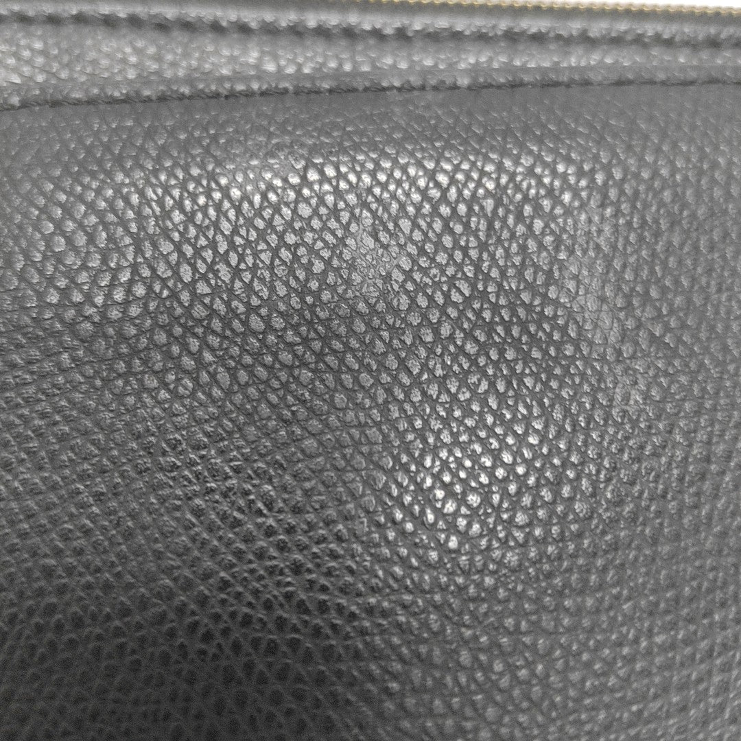 Calfskin Shoulder Bag Black