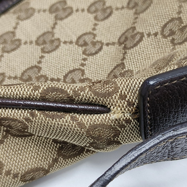Abbey Monogram Canvas Brown