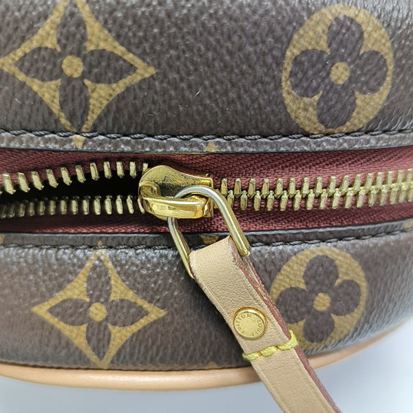 BOITE CHAPEAU PM Monogram Coated Canvas Brown