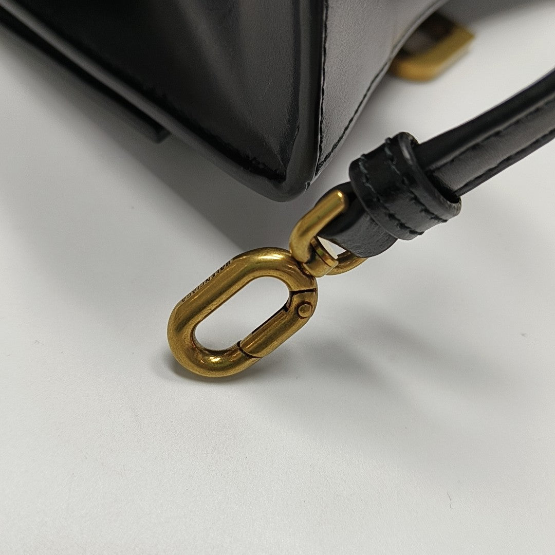 Hourglass XS Calfskin Black