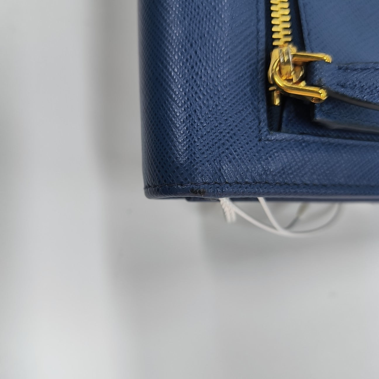 Calfskin Clutch Large Blue