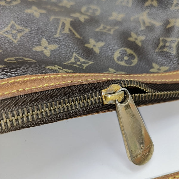 TULUM GM Monogram Coated Canvas Brown
