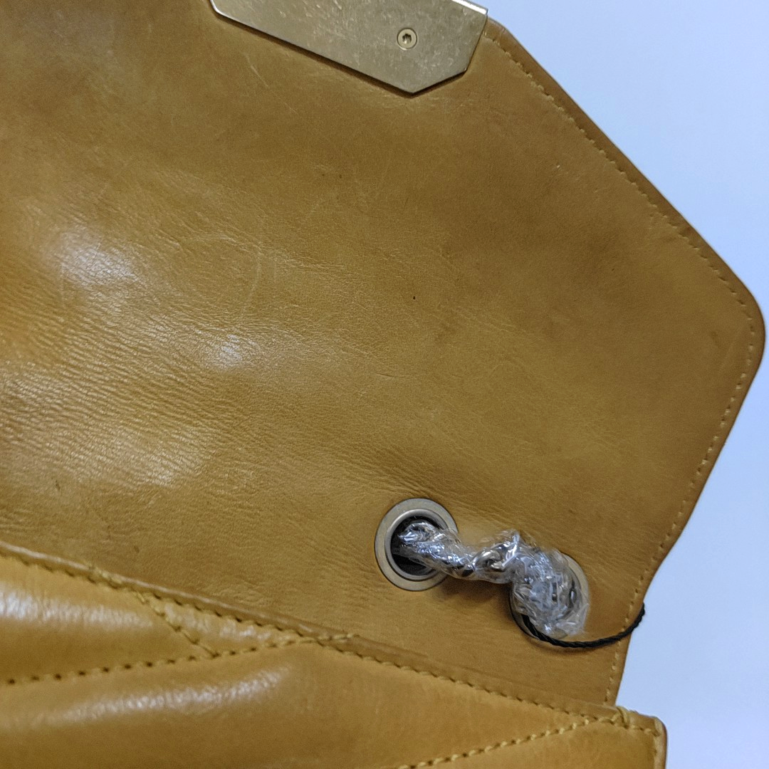 Quilted Calfskin Yellow