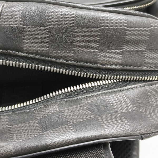 CAMPUS Damier Graphite Calfskin Black